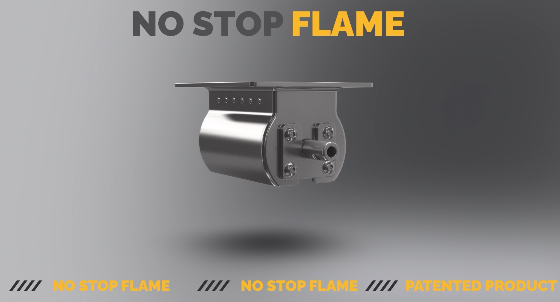 NO STOP FLAME: the new self-cleaning brazier
